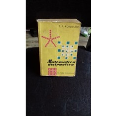 MATEMATICA DISTRACTIVA - B.A. KORDEMSKI