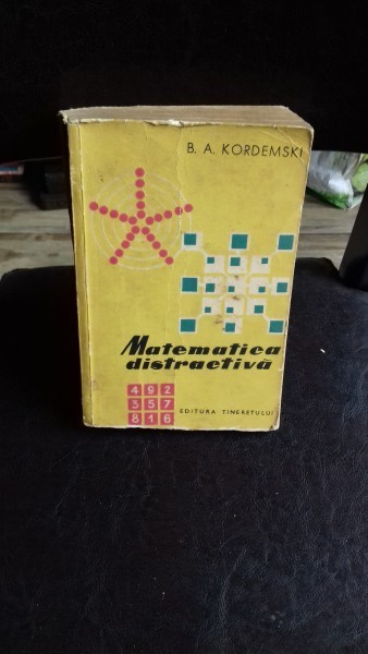 MATEMATICA DISTRACTIVA - B.A. KORDEMSKI
