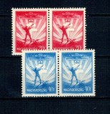 Ungaria 1933 - Posta Aeriana, Mi.No.504-505 perechi neuzate