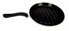 Tigaie pentru gratar, 28 cm, Carmela-Grill, strat antiaderent XyLan, emailata, striatii, La Ideal, Garcima, GRC20038