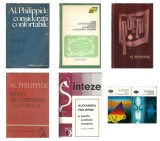 Pachet 7 carti Alexandru Philippide: Poezii, Studii, Literatura Romana Clasica, Editie de Colectie, Stare Buna