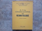 Al IV-lea Congres Național de Reumatologie cu participare internațională, 1983