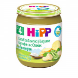 Piure crema din spanac si legume, Hipp, 125 g
