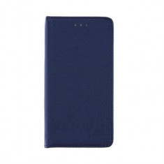 Husa Flip Compatibila cu Samsung Galaxy A33 5G - iberry Smart Book Tip Carte Albastru