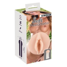 Masturbator intr-o forma realista a vaginului Soft Masturbator