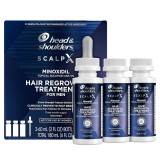 Set Solutie, Head &amp; Shoulders, Scalp X, impotriva Caderii Parului, 5%, pentru Barbati, Tratament 3 L