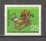 Germania.1972 175 ani tehnica de imprimare plata MG.291, Nestampilat