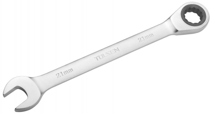 Cheie combinata cu clichet Cr-V 24 mm, Tolsen