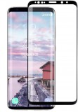 Cumpara ieftin Folie Sticla 3D Full Glue MyStyle pentru Samsung Galaxy S8, Protectie Ecran Completa, Negru, 10H