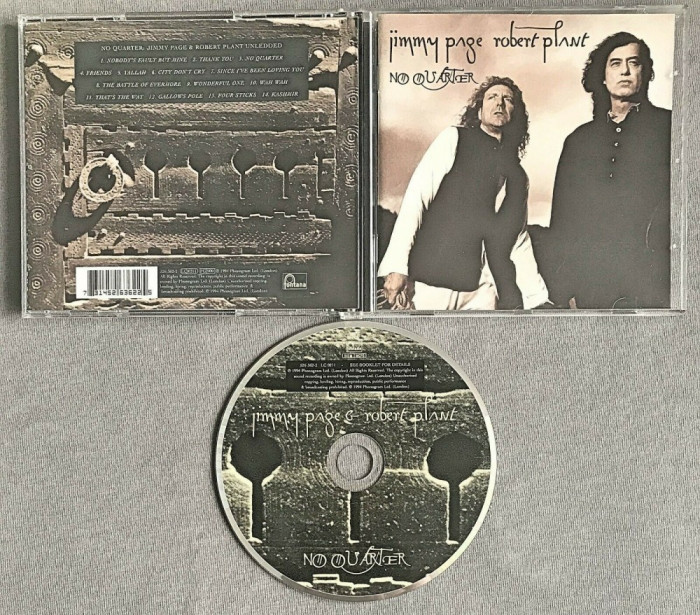Jimmy Page and Robert Plant - No Quarter CD (1994)