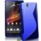 Husa TPU Sony Xperia L36h C6603 Albastra PROMO