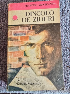 Francisc Munteanu - Dincolo de ziduri, 1983, 315 pagini, stare buna foto
