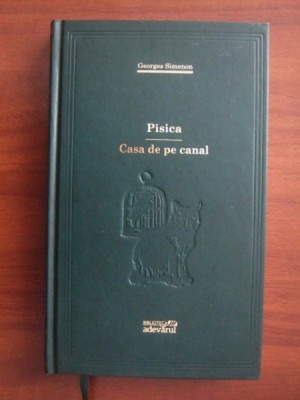 PISICA. CASA DE PE CANAL - GEORGES SIMENON foto