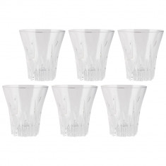 Set 6 pahare din cristal pentru lichior RCR, 310 ml, Transparent foto