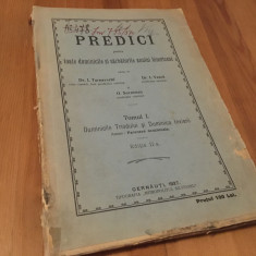 TARNAVSCHI/VASCA/SOROCEAN- PREDICI.VOL I-DUMINICILE TRIODULUI SI A INVIERII 1927