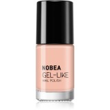 Cumpara ieftin NOBEA Day-to-Day Gel-like Nail Polish lac de unghii cu efect de gel culoare Moccasin #N60 6 ml