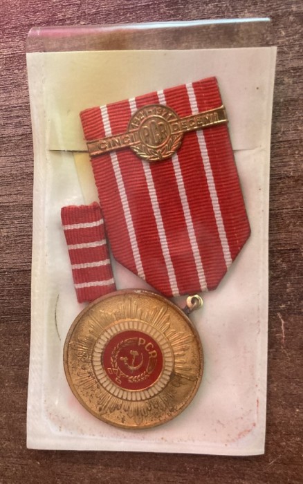 QW15 26 - comunism RSR - 50 ani de la infiintarea Partidului Comunist Roman - PCR - 1921 - 1971