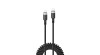 Cablu Acefast C14-03 USB-C - USB-C cu arc 480Mb/s 3A 1.2m - Negru
