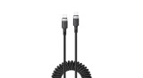 Cablu Acefast C14-03 USB-C - USB-C cu arc 480Mb/s 3A 1.2m - Negru