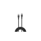 Cablu Acefast C14-03 USB-C - USB-C cu arc 480Mb/s 3A 1.2m - Negru