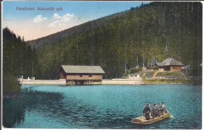 Carte postala ungureasca circulata in anul 1916 Maranures foto