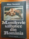 Mamiferele salbatice din romania - 1989