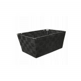 Cos organizator pentru cosmetice, negru, 30x20x13 cm, Sepio