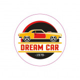 Abtibild &amp;quot;DREAM CAR&amp;quot; Cod:TAG 050 / T2 Automotive TrustedCars, Oem