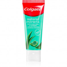 Colgate Natural Extracts Aloe Vera pastă de dinți cu extract din plante 75 ml