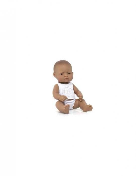 Papusa bebelus educativa 32 cm Fetita sudamericana