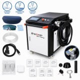 Masina de curatat rugina cu fibra laser 1500W, 220V, 0-300 mm