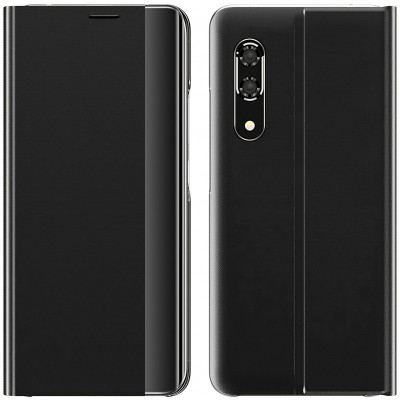 Husa Textil OEM New Sleep Case pentru Huawei P30, Neagra foto