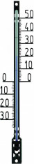 Termometru analogic de perete pentru exterior 12.6001.01.90, TFA, 485839, negru foto