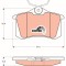 TRW GDB823 COTEC set placute frana,frana disc