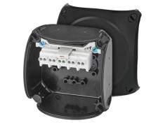 Cutie de Conexiuni IP66 Neagră 93x93x62mm