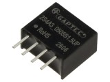 Convertor DC/DC 2W 5V 40-400mA SIP4 THT GAPTEC 2S4A3_0505S1.5UP