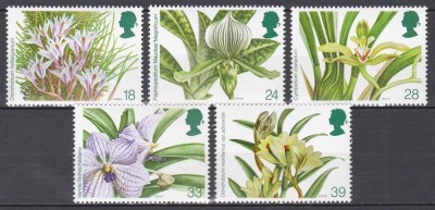 Marea Britanie 1993 - A 14-a Conferință Mondială a Orhideelor, MNH foto