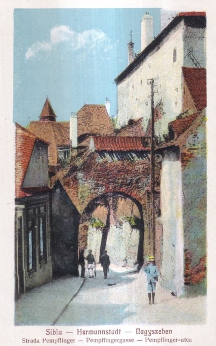SIbiu. Strada Pempflinge (necirculata)