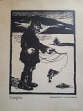 Cumpara ieftin Litografie veche Nils Bohlin