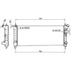 Radiator racire Opel Corsa B, 11.1996-09.2000, Motorizare 1, 0 40kw; 1, 2 48kw Benzina, tip climatizare cu AC, cutie Manuala, dimensiune 680x288x33mm