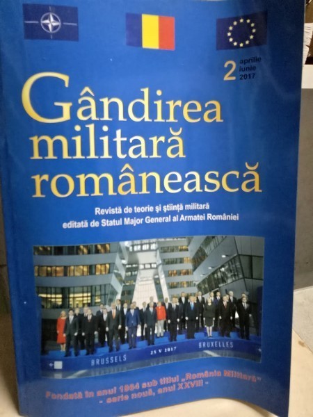 Gandirea Militara Romaneasca - Nr. 2 Aprilie Iunie 2017