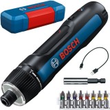 Bosch GO - Masina de insurubat cu 1 acumulator Li-Ion 3.6 V 2 Ah 5 Nm valiza plastic accesorii