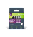 Set acumulatori Uniross AA R6 Li-ion 14500 1.5V 1400mAh cu incarcare USB-C 4buc