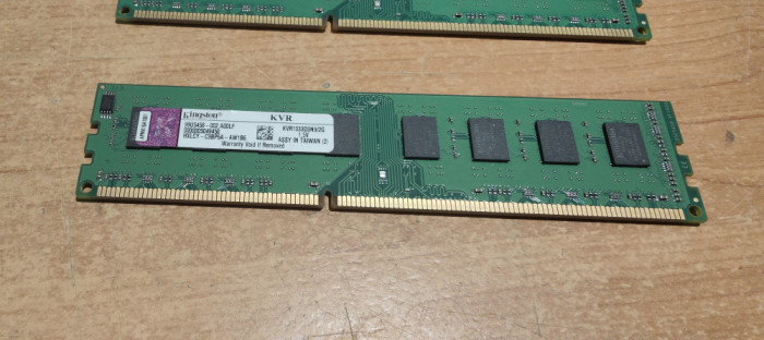 Ram PC Kingston 2GB DDR3 1333MHz KVR1333D3N9-2G