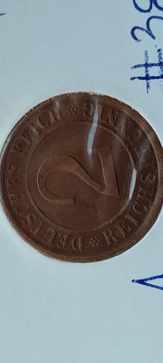 GERMANIA 2 PFENNIG 1924 A foto