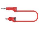 Cablu de măsurare 60VDC 30VAC 20A cu soclu axial 4mm roșu