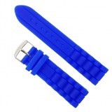 Cumpara ieftin Curea de Ceas din Silicon - Albastru - 18mm, 20mm, 22mm, 24mm (WZ754)