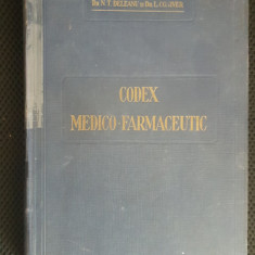 Codex medico-farmaceutic - N. T. Deleanu, L. Coniver (prefață M. Minovici)