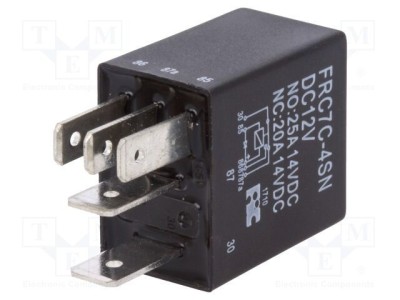 Releu electromagnetic SPDT 12VDC 25A pentru autovehicule - FORWARD INDUSTRIAL CO. foto