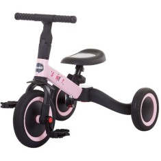 Tricicleta si Bicicleta Chipolino Smarty 2 in 1, Colectia 2020 Light Pink foto